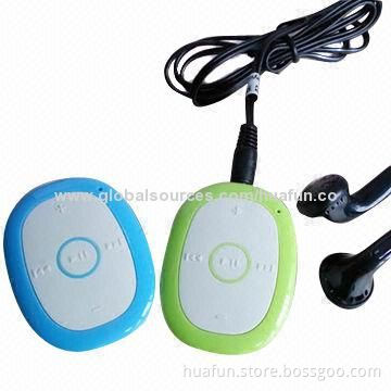 MP3 Players with White LCD and USB Direct, 5-color Options, >15H Audio Playback, Up to 8GB Memory
